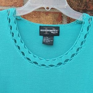 Requirements Acrylic Top Size Petite Medium Comfy & Cool